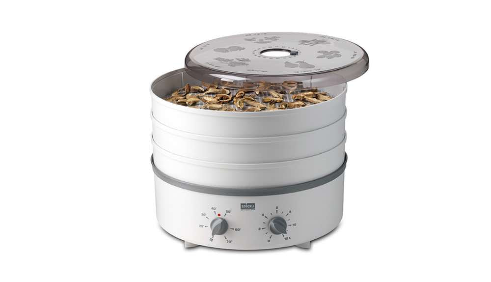 Stöckli dōrrex dehydrator - mattørke med timer og plastgitterbrett