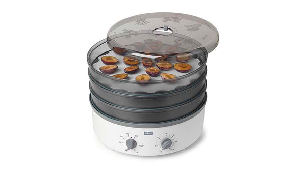 Stöckli dōrrex dehydrator - mattørke med timer og stålgitterbrett